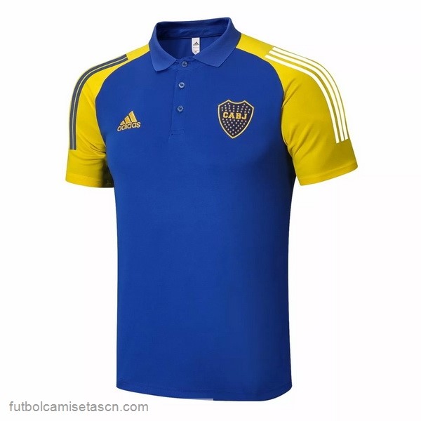 Polo Boca Juniors 2021/22 Azul Amarillo